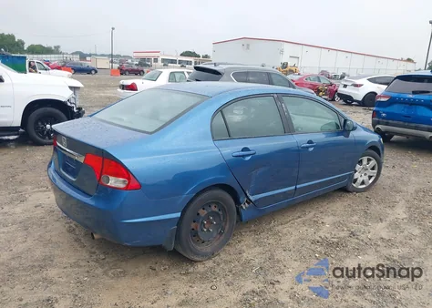 2009 Honda Civic Lx из США, поврежденный, VIN 2HGFA16509H538661